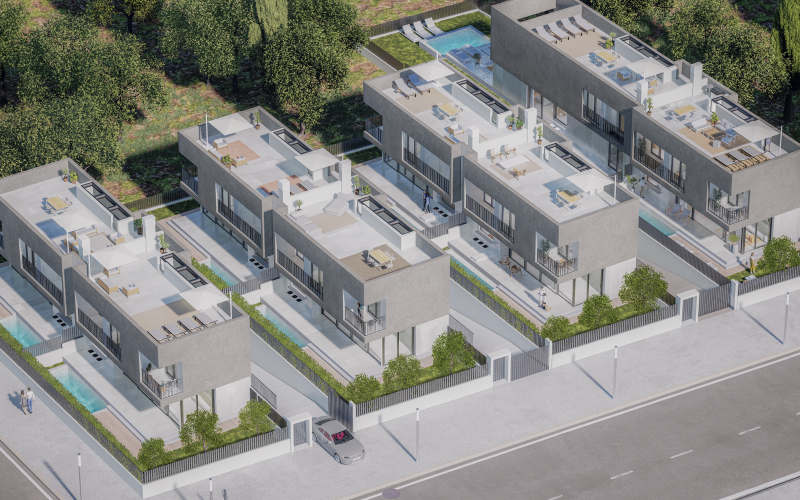 PROMOCIÓN SA FINCA, URBANIZACIÓN DE CASAS NUEVAS EN CA NA NEGRETA