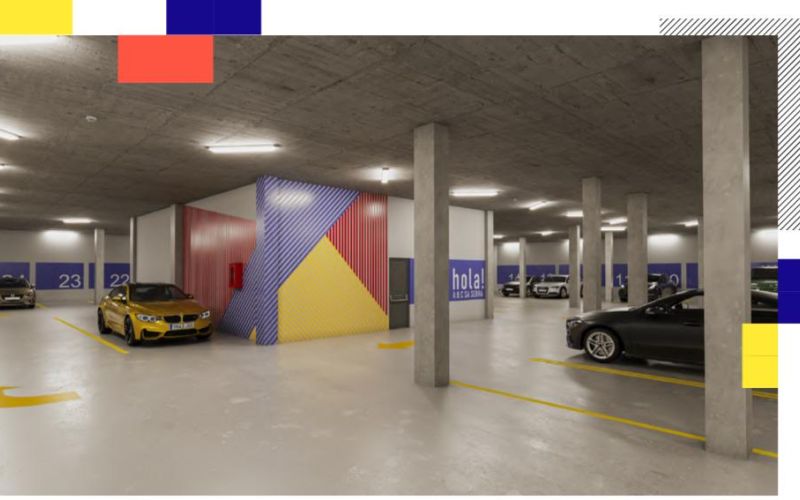 PLANTA BAJA DE 1 HABITACIÓN CON 2 TERRAZAS. PLAZA DE PARKING Y TRASTERO. PISCINA COMUNITARIA