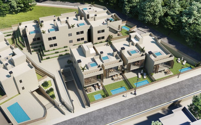 Planta baja con piscina privada