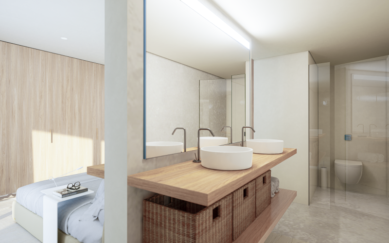 CASAS A ESTRENAR DE 3 HABITACIONES DE 288M2 Y 412M2 DE JARDIN