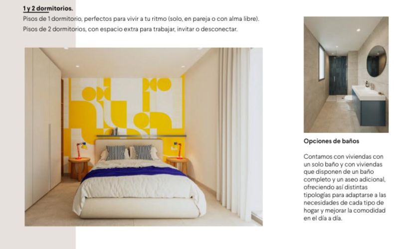 PLANTA BAJA DE 1 HABITACIÓN CON 2 TERRAZAS. PLAZA DE PARKING CON TRASTERO. PISCINA COMUNITARIA